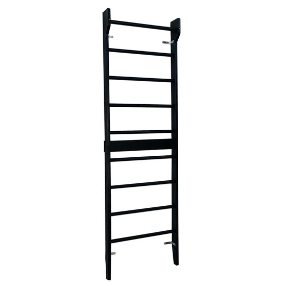 React Ribbevegg Svart 230X70X10 CM