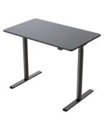 Lykke Elektrisk Hev Senk Skrivebord 140x70cm Nordisk, Svart