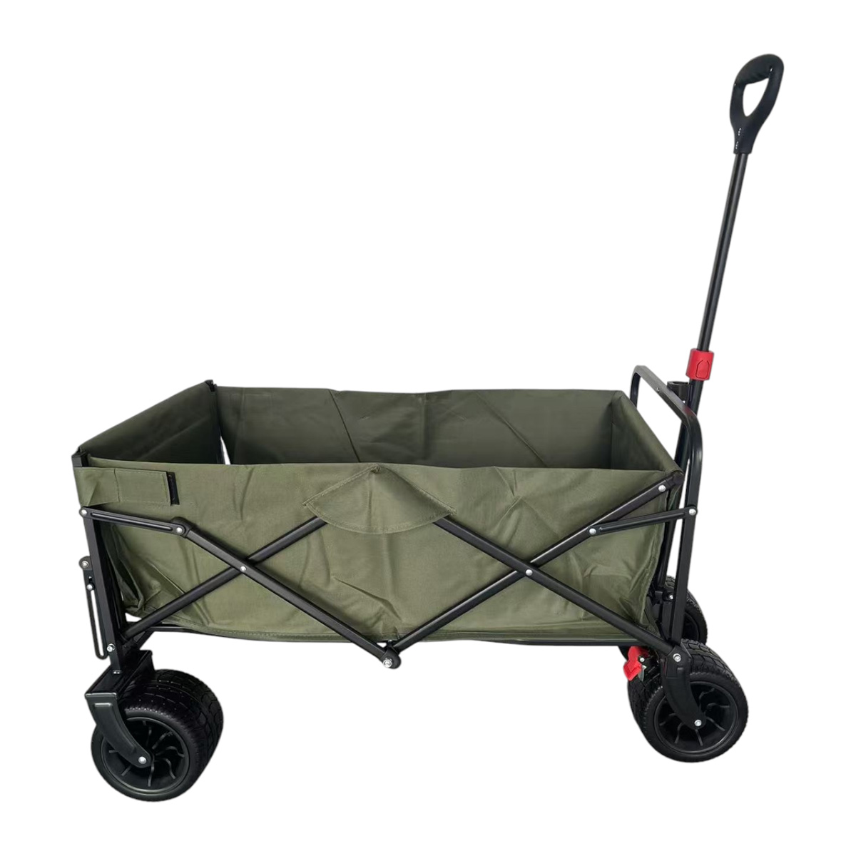 Fornorth Hagevogn 115x61x105cm 100kg, oliven