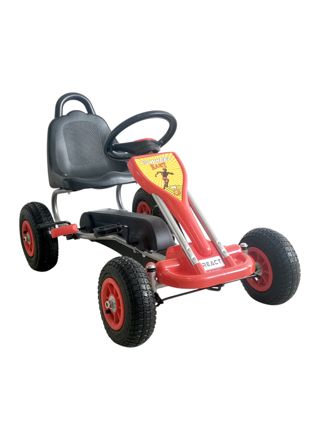 React Pedal Tråbil Formula Red