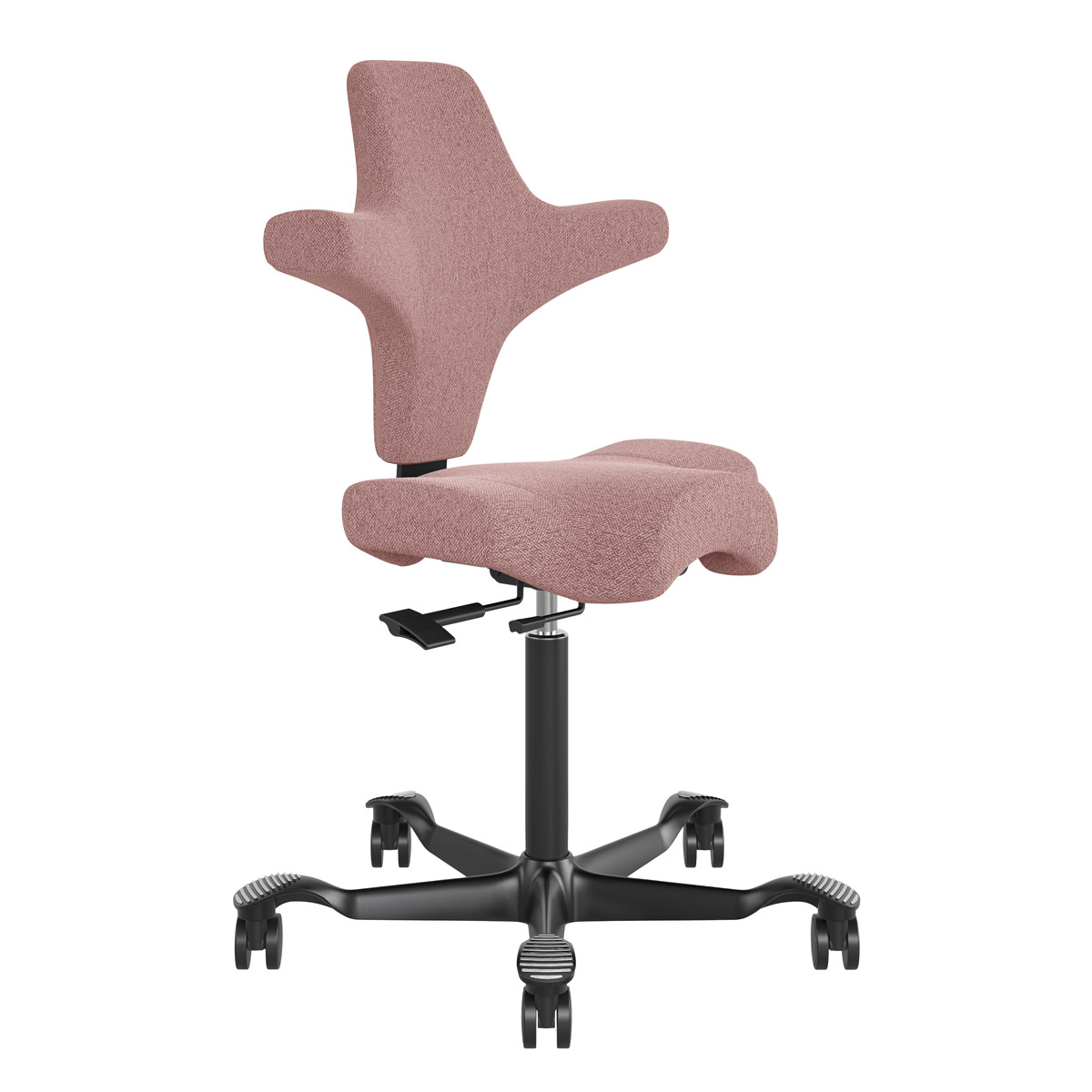 Lykke Ergonomisk Kontorstol Comfort, Rosa