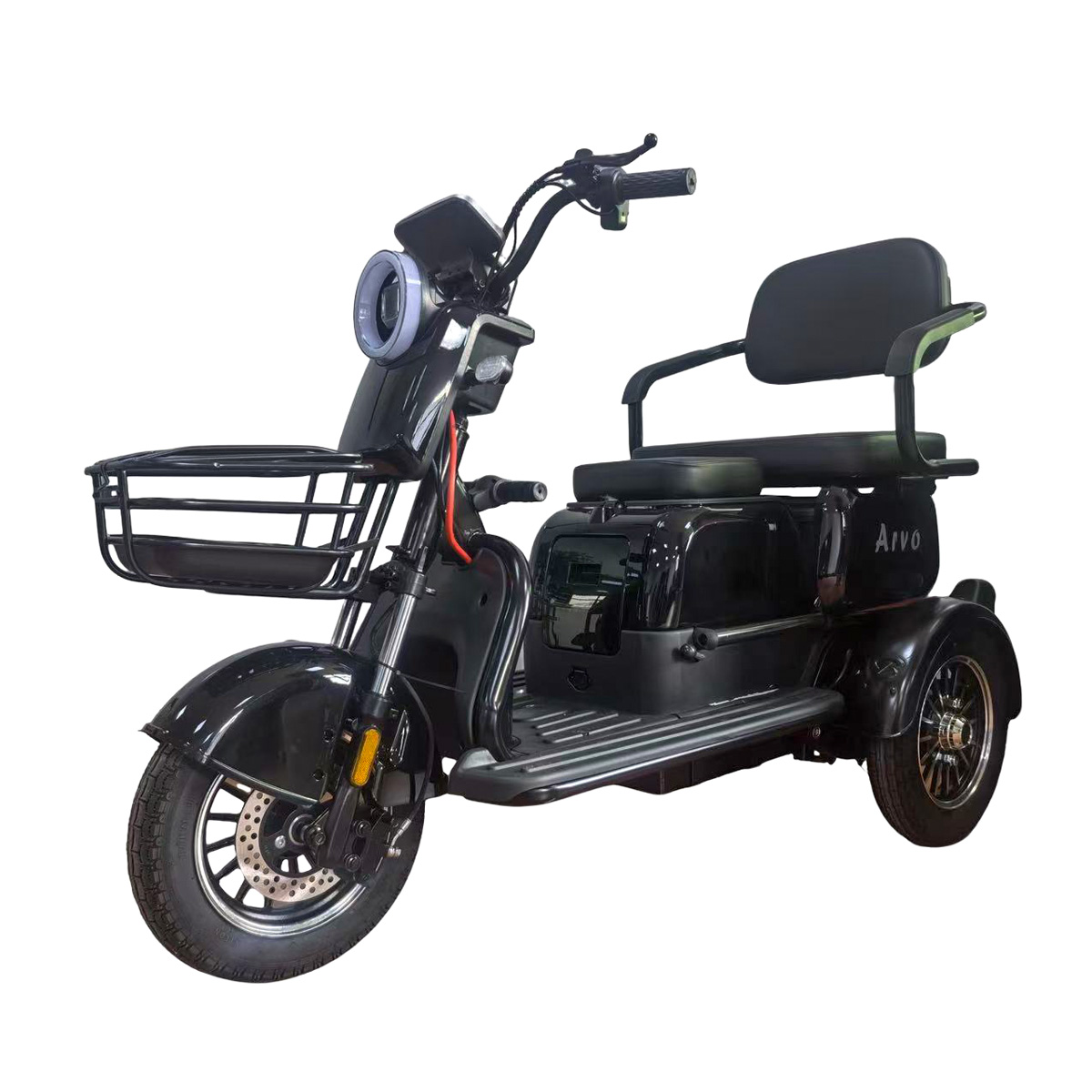 Lykke elektrisk scooter for eldre P250 Svart
