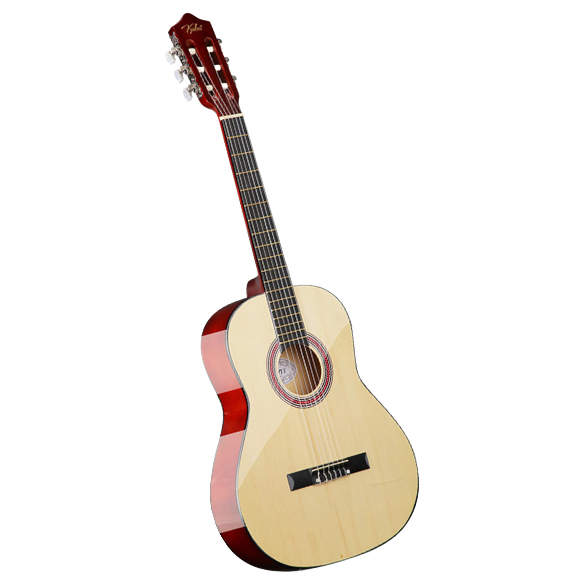 Lykke Akustisk Gitar Classic, størrelse 3/4, 36"
