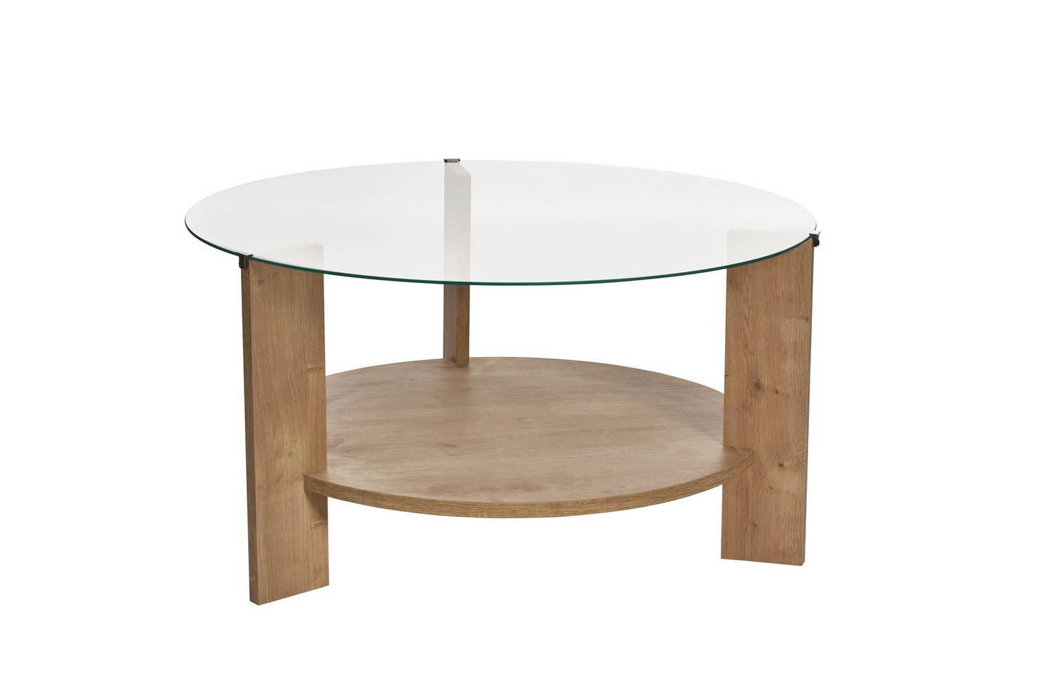 Norda Design moderne sofabord, herdet glass, 75 x 40 x 75 cm | 100% melaminbelagt | stilig og slitesterk