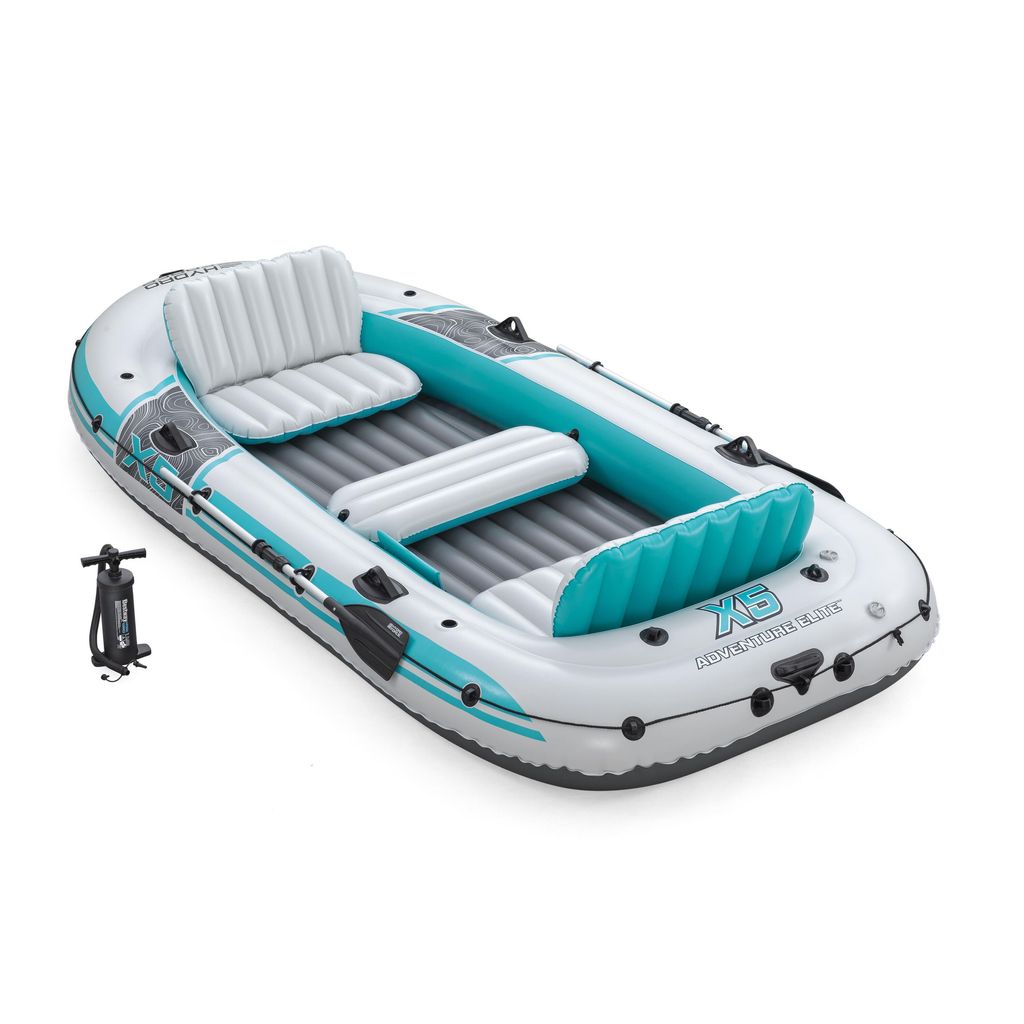 Bestway Hydro-Force Adventure Elite X5 gummibåtsett 3,64 m x 1,66 m