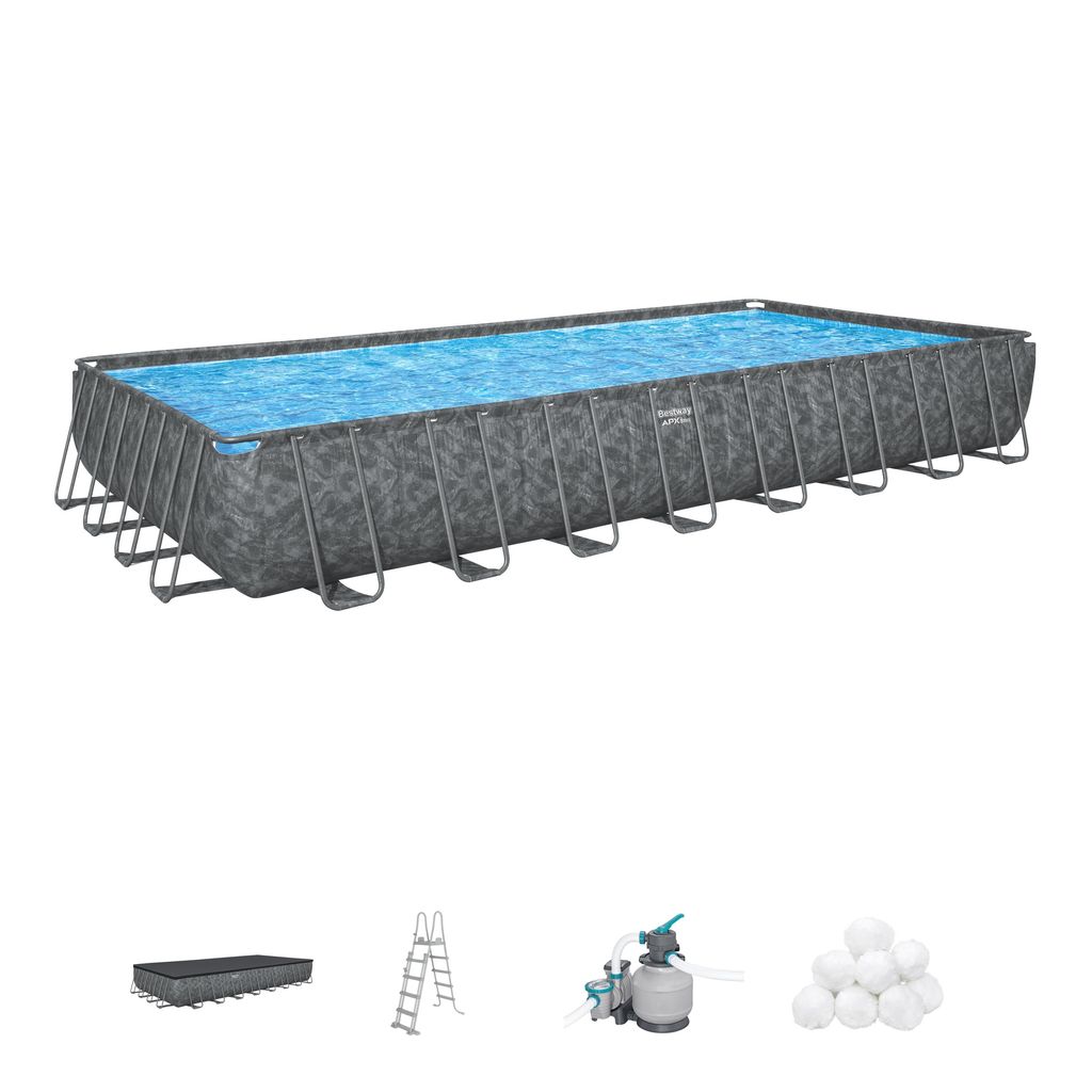 Bestway APX 365 bassengsett 956 x 488 x 132 cm