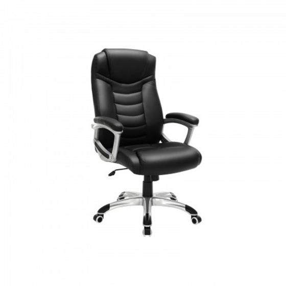 Songmics kontorstol, svart, OBG21B
