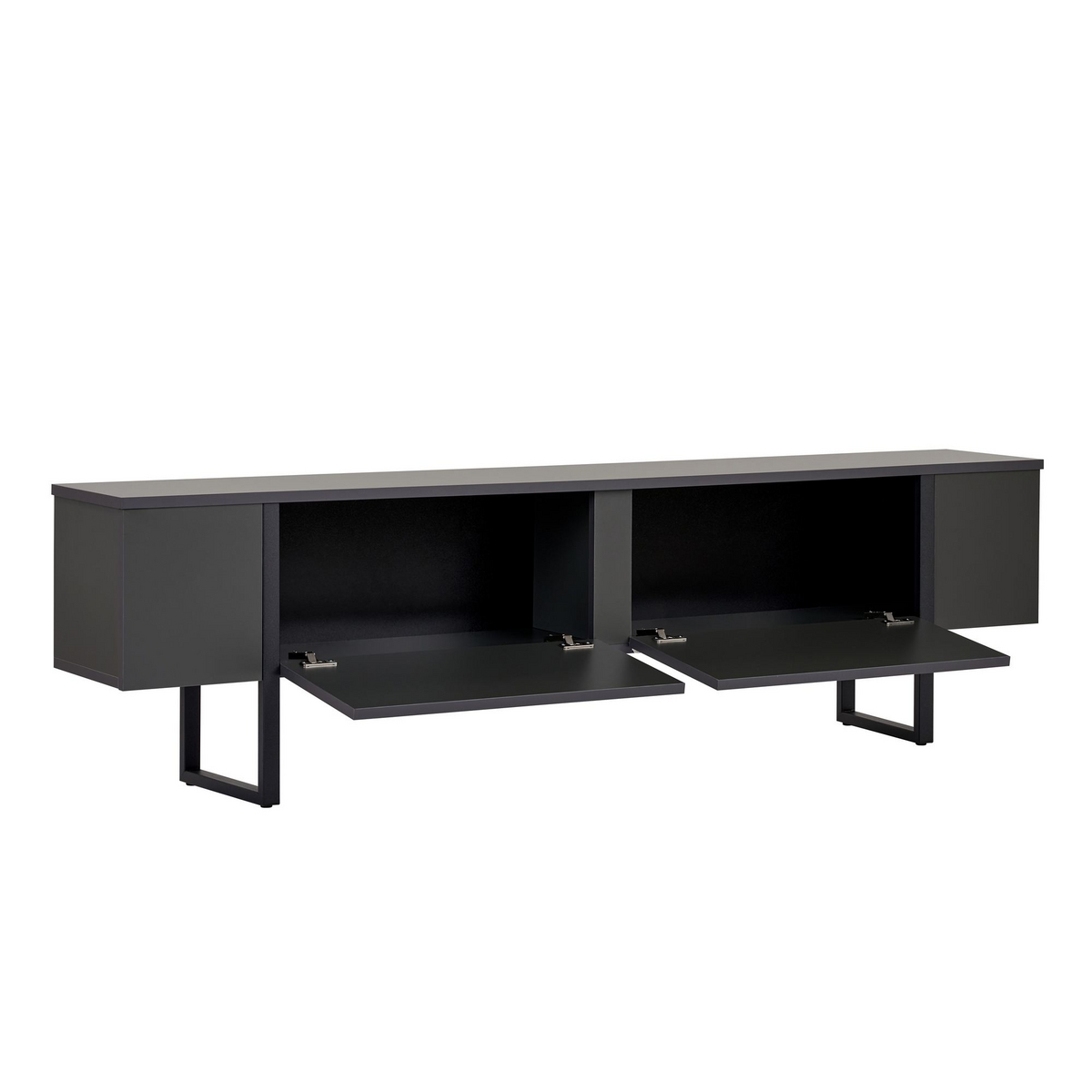 Norda Design moderne TV-benk, 180 cm | 100% melaminbelagt, 18 mm tykk | stilig industriell design