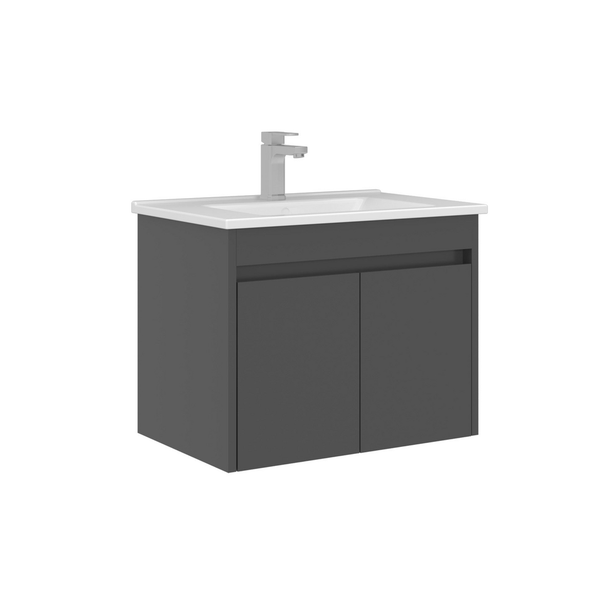 Norda Design Baderomsskap med servant Arno 65 Dør 45 x 65 x 52 cm