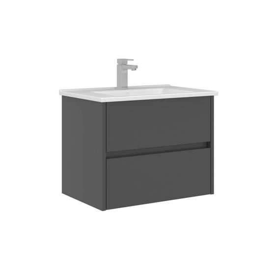Norda Design Baderomsskap med servant Arno 65 Skuff 45 x 65 x 52 cm