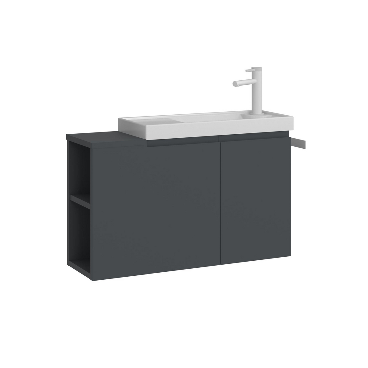 Norda Design Baderomsskap med servant Ferla 80 22 x 80 x 45 cm