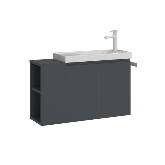 Norda Design Baderomsskap med servant Ferla 80 22 x 80 x 45 cm
