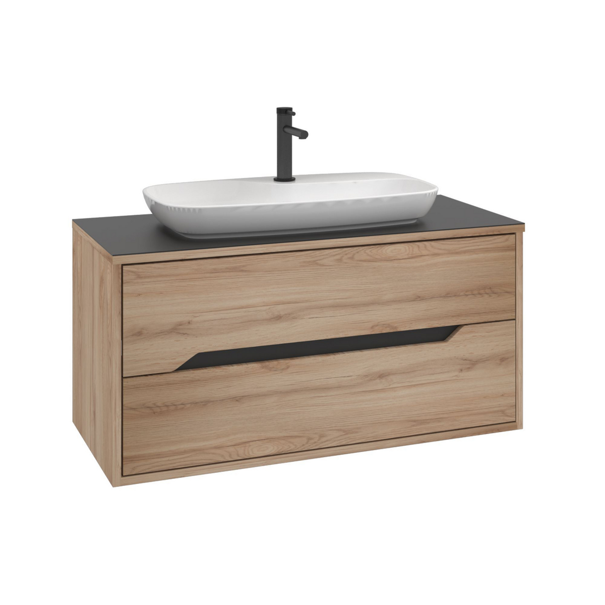 Norda Design Baderomsskap med servant Galia 100 v2 50 x 100 x 50 cm