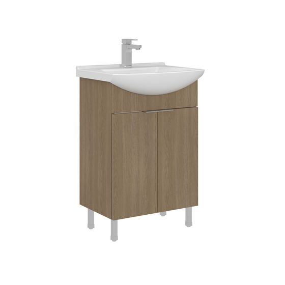 Norda Design Baderomsskap med servant Purus 55 50 x 55 x 83 cm
