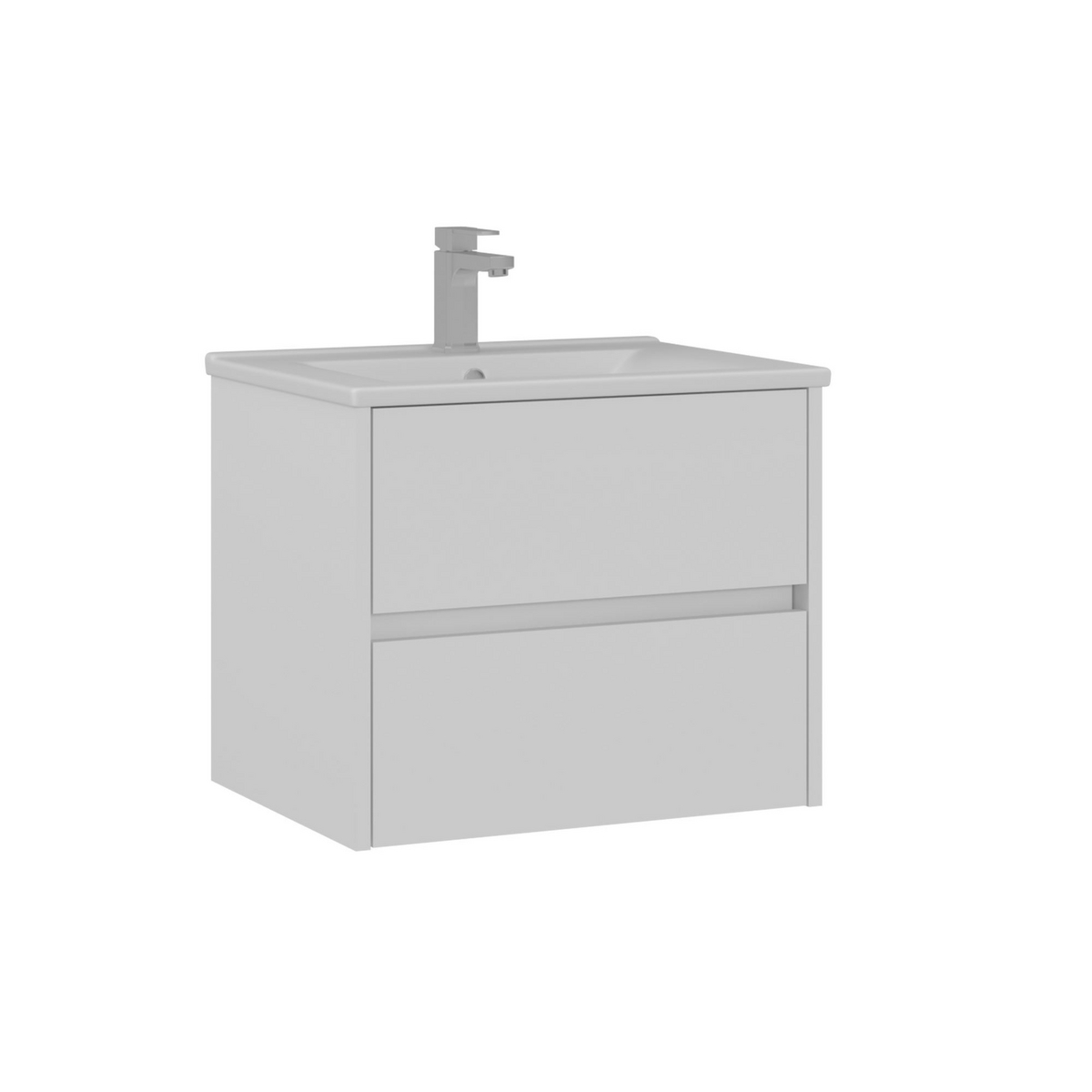 Norda Design Baderomsskap med servant Side 65 v2 Skuff 45 x 65 x 52 cm