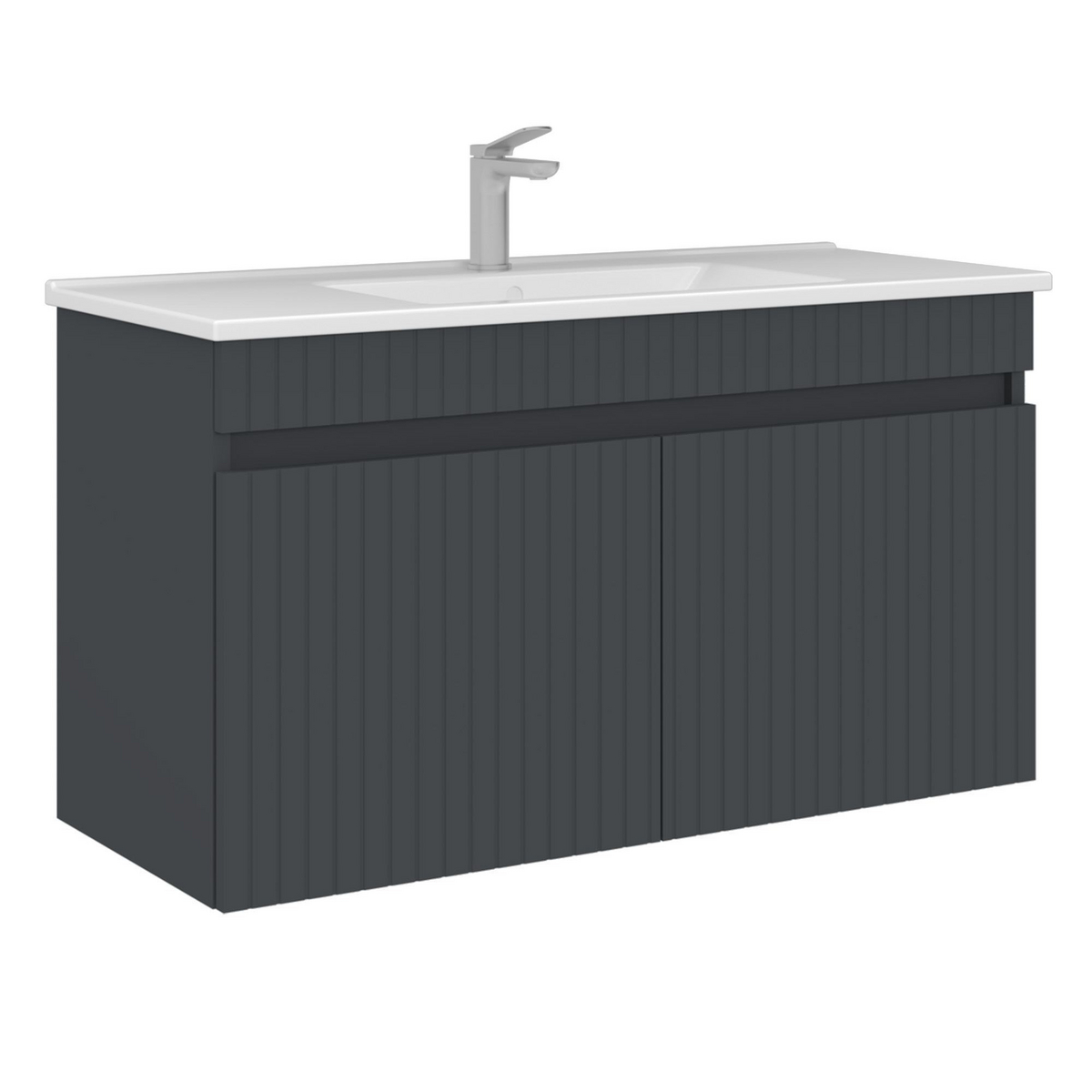 Norda Design Baderomsskap med servant Tivoli 100 45 x 100 x 57 cm