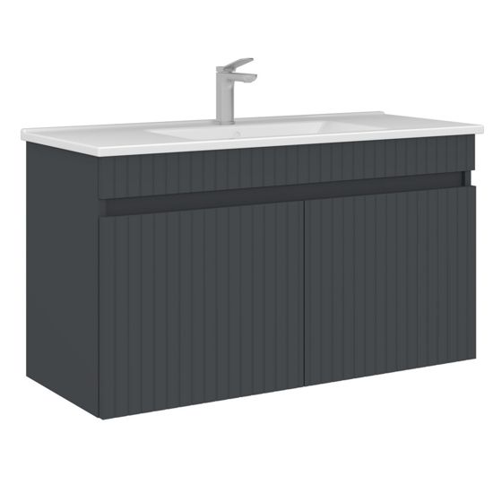 Norda Design Baderomsskap med servant Tivoli 100 45 x 100 x 57 cm