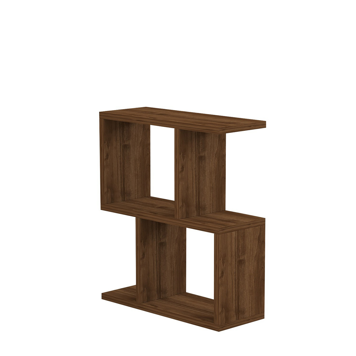 Norda Design moderne sidebord, 2-nivå design, 45x51.4x17 cm | 100% melaminbelagt, 18 mm tykk | stilig oppbevaring