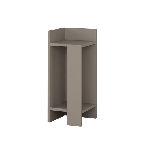 Norda Design nattbord, 25x60x27 cm | 100% melaminbelagt sponplate, 18 mm tykk | moderne design