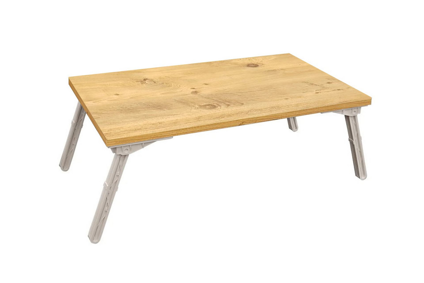 Norda Design moderne stående laptopbord, Atlantic-furu og hvit, 60x24.5x35 cm | 100% melaminbelagt | multifunksjonell
