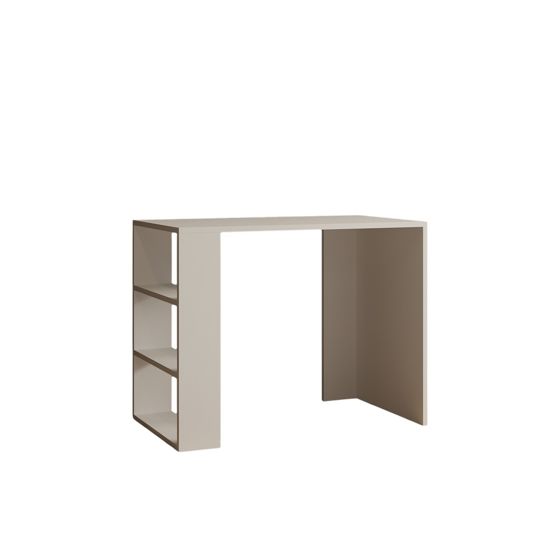 Norda Design moderne multifunksjonelt skrivebord, hvit, 90 x 70 x 50 cm | 100% melaminbelagt, 18 mm tykk | stilig og funksjonell