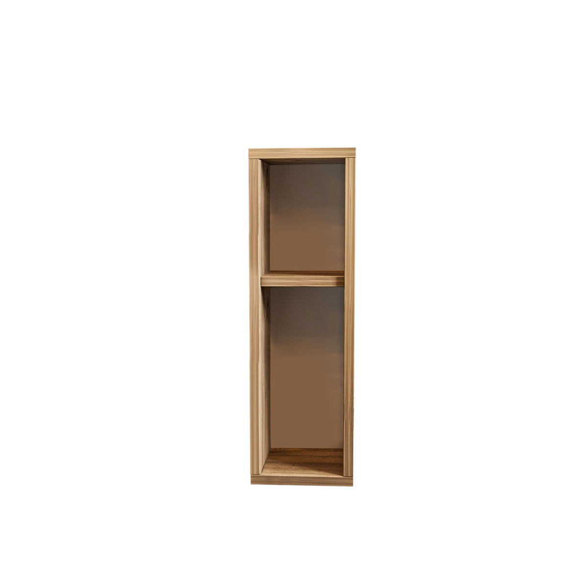 Norda Design moderne furu nattbord, 100% melaminbelagt, 18mm tykk, 65x20x15 cm | elegant brun design for hjem