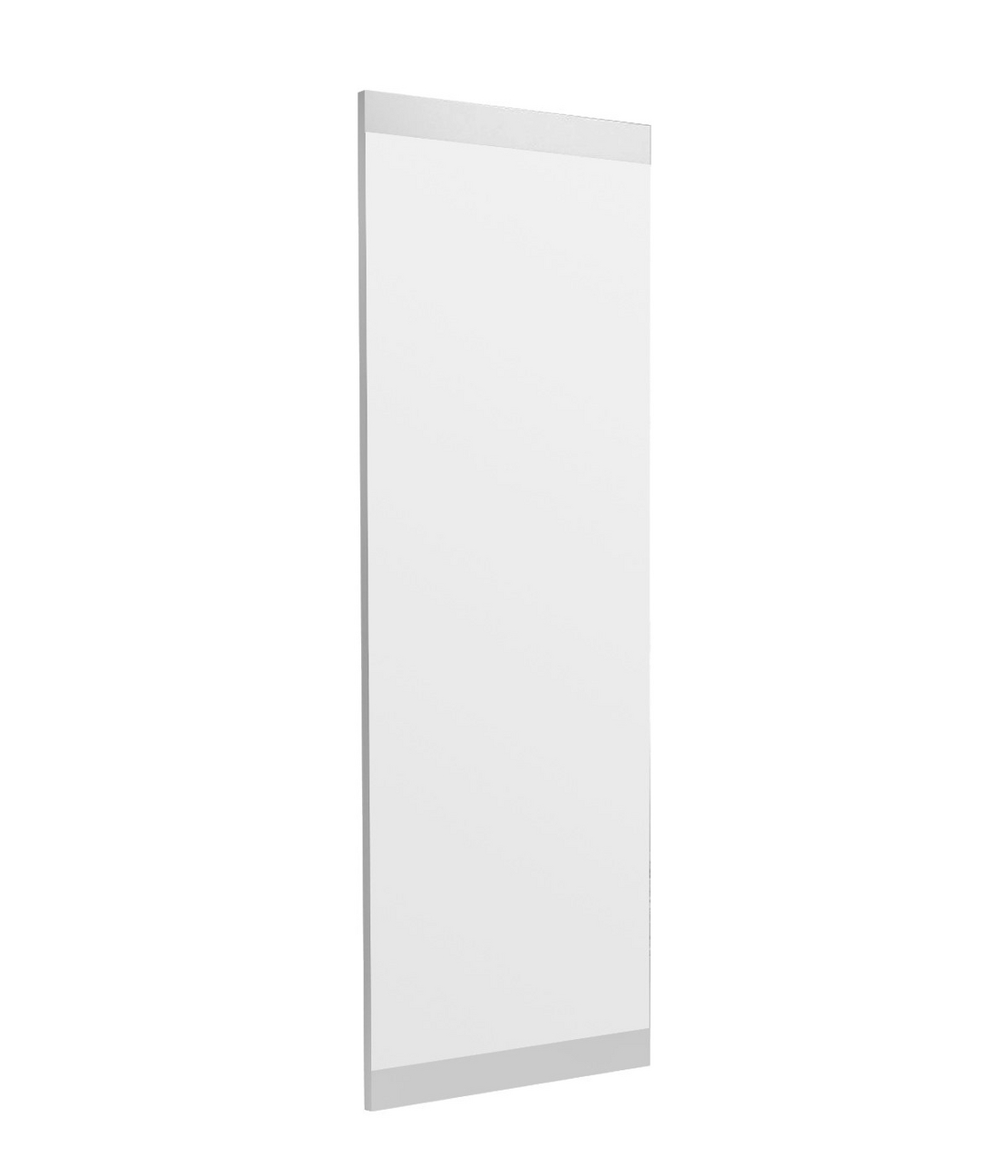 Norda Design moderne hvit helfigurspeil, 40x120 cm, 100% MDF, veggmonterbar, økologisk Flotal-E design