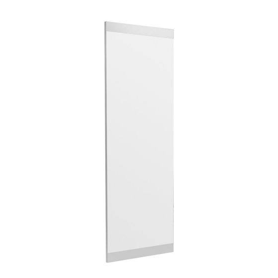 Norda Design moderne hvit helfigurspeil, 40x120 cm, 100% MDF, veggmonterbar, økologisk Flotal-E design
