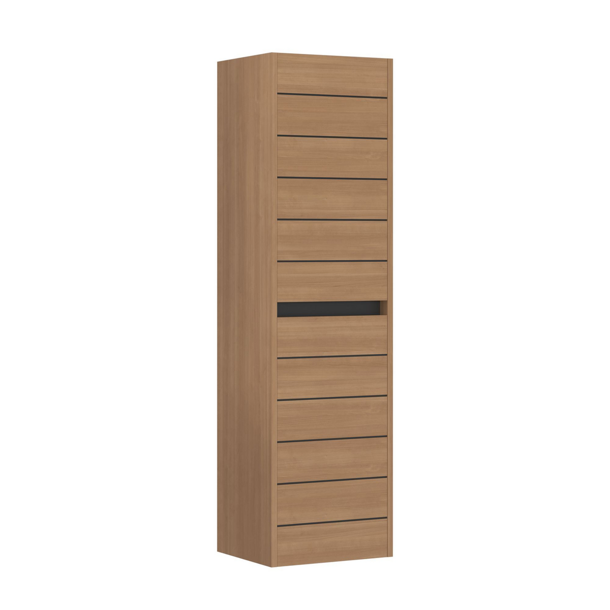 Norda Design Baderomsskap Ricato 40, valnøtt, 27 × 42 × 138 cm