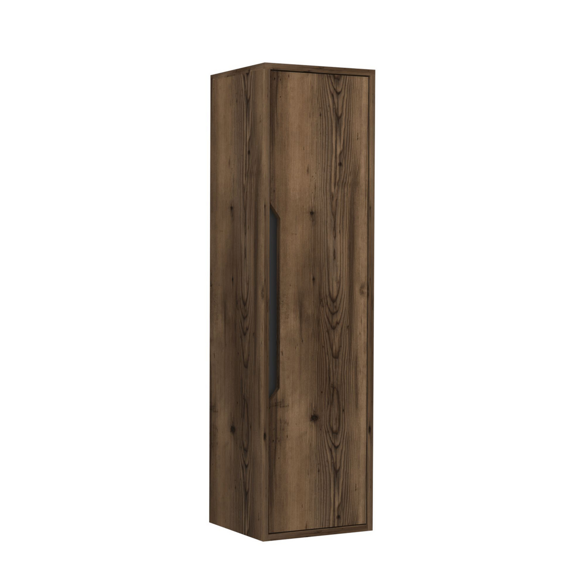 Norda Design Baderomsskap Galia 40, mørk valnøtt, 30 × 40 × 138 cm