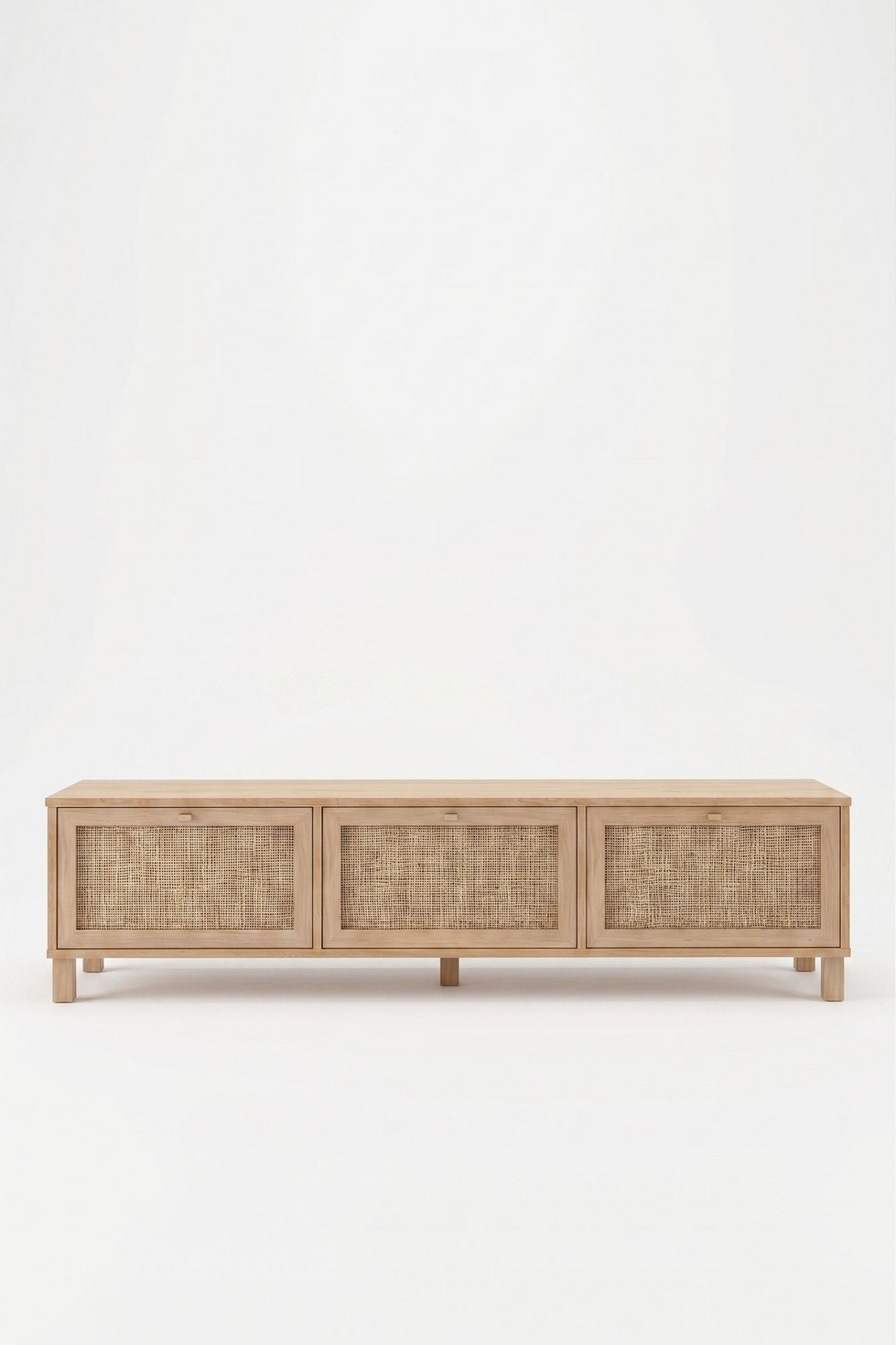Norda Design TV-benk Dune, eik, 32 × 180 × 45,6 cm
