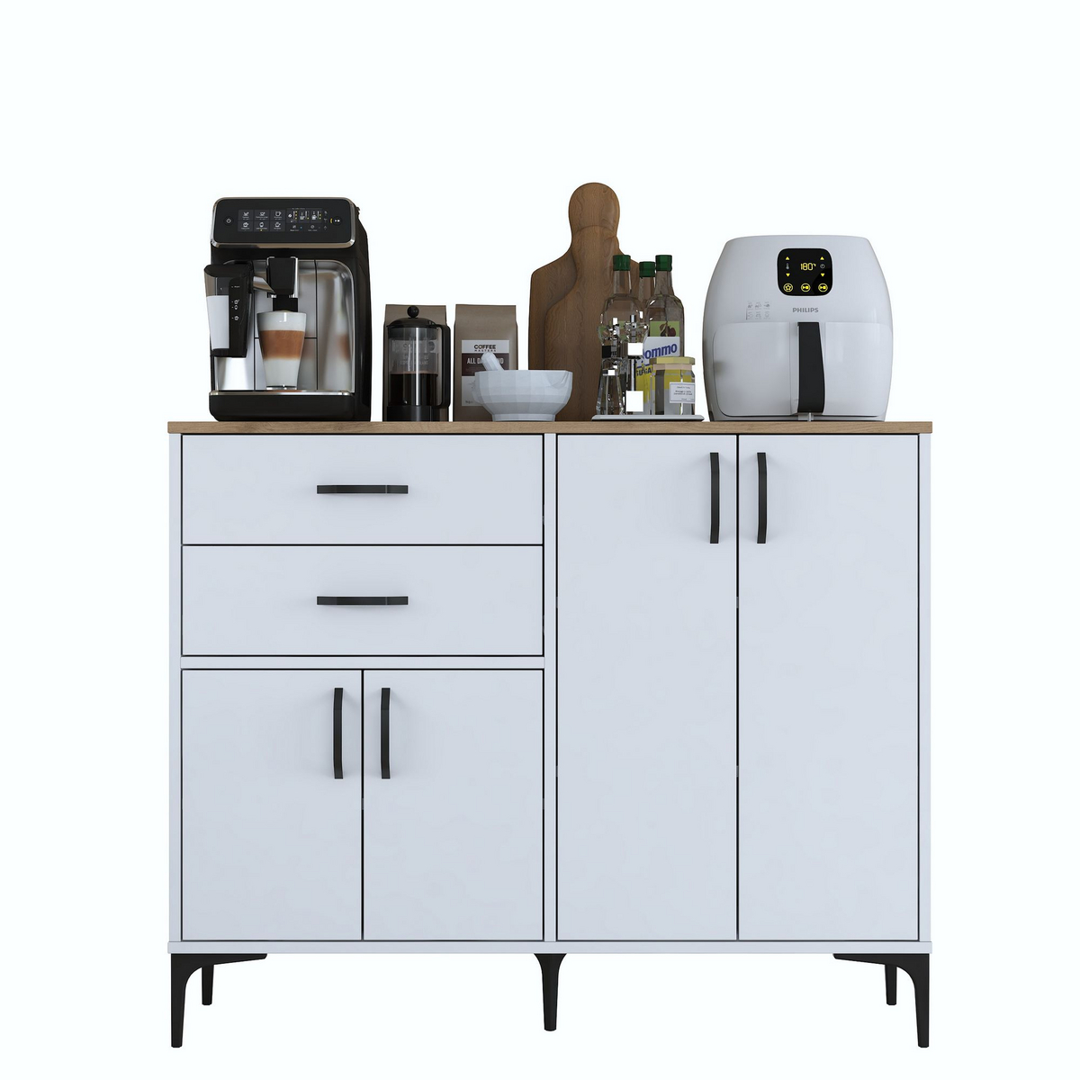 Norda Design Multiskap Novara, 45 × 120 × 98,6 cm