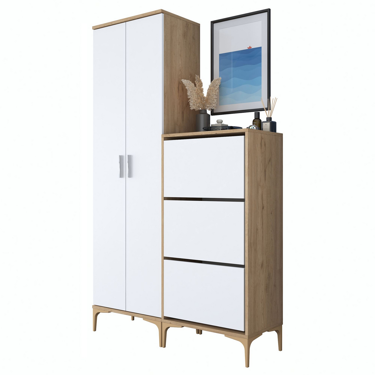 Norda Design Entrémøbel Ingresso, 37,5 × 120 × 198,6 cm