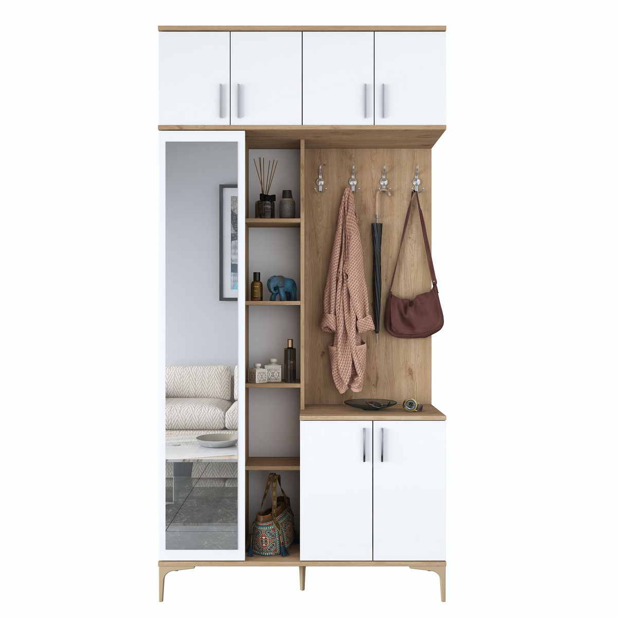 Norda Design Entrémøbel Vestibule, 37,5 × 120 × 240 cm