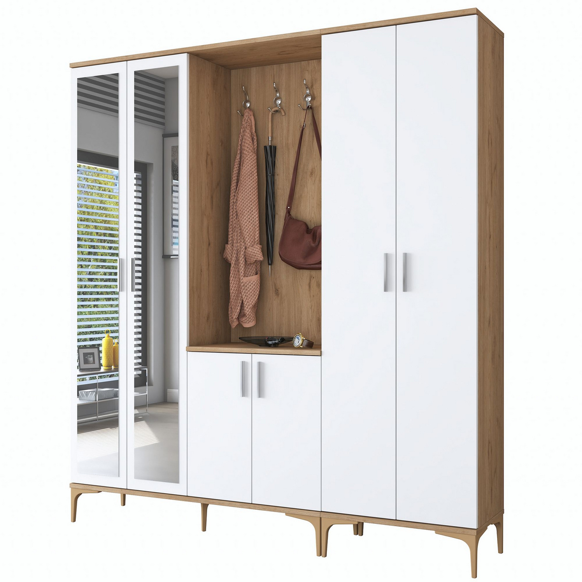 Norda Design Entrémøbel Threshold, 37,5 × 180 × 198,6 cm