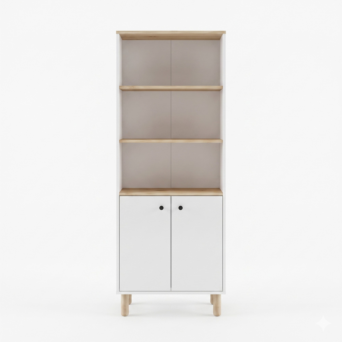 Norda Design Bokhylle Vesta, 29,6 × 69,9 × 188,1 cm