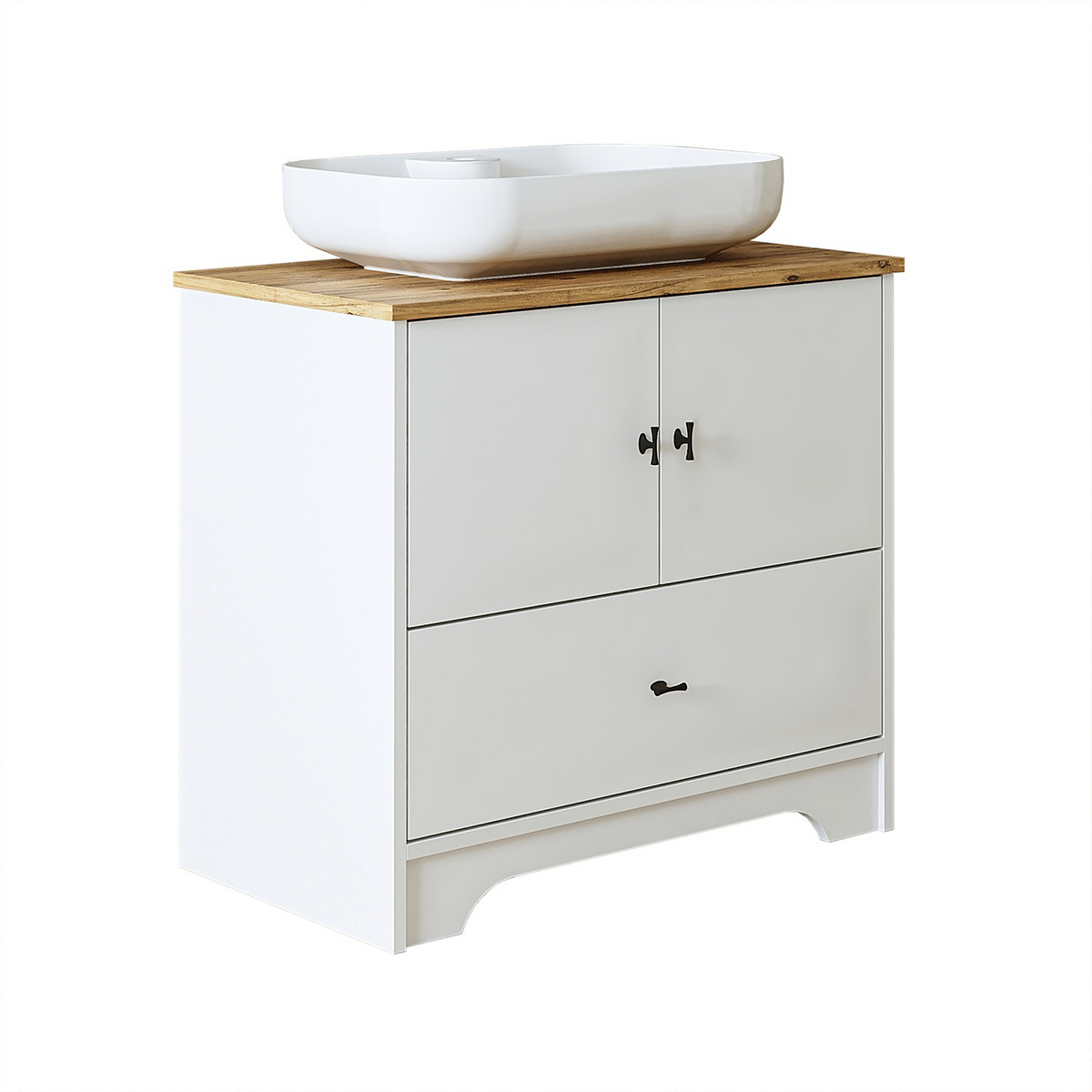 Norda Design Servantskap Salerno, matthvit, 45 × 80 × 72 cm