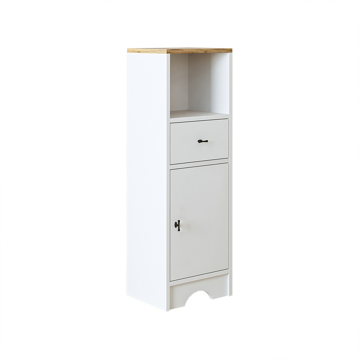 Norda Design Baderomsskap Trapani, matthvit, 31 × 35 × 107,6 cm