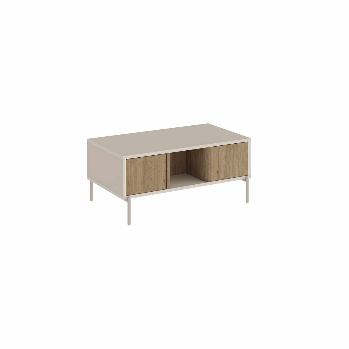 Norda Design Sofabord Ventro, sandstein, 60 × 100 × 42 cm