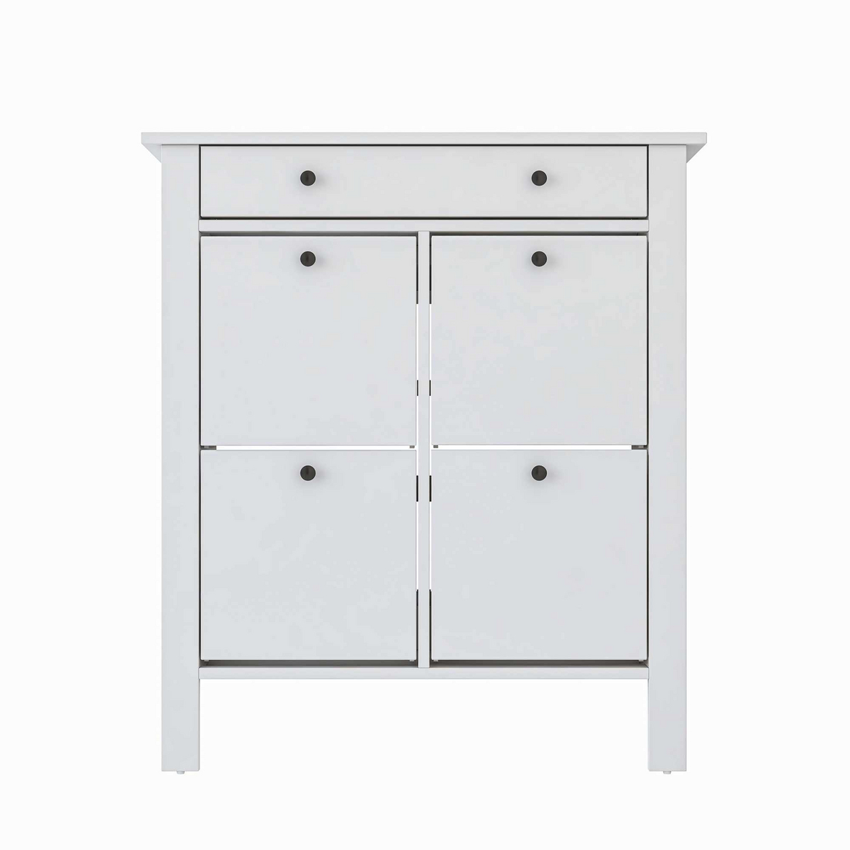 Norda Design Skoskap Orma, hvit, 30 × 90 × 101,8 cm
