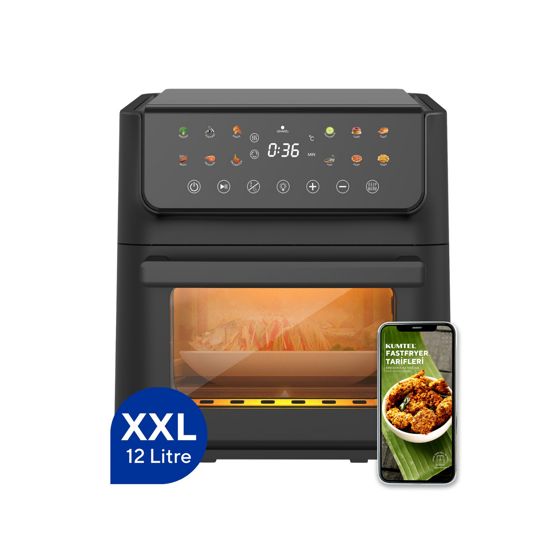 Norda Design Airfryer Airfry Prime, svart, 40,3 × 33,7 × 38,1 cm