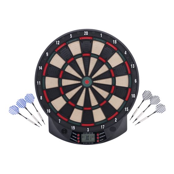 Longfield elektronisk dartskive og dartpiler
