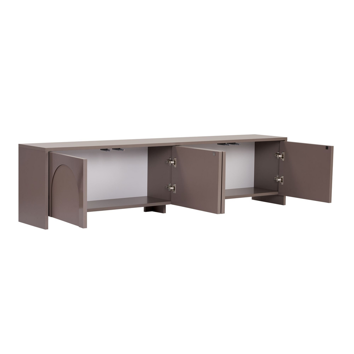 Norda Design moderne TV-benk, 180 x 45 x 32 cm | 100% melaminbelagt sponplate, 18 mm tykk | stilig og funksjonelt design