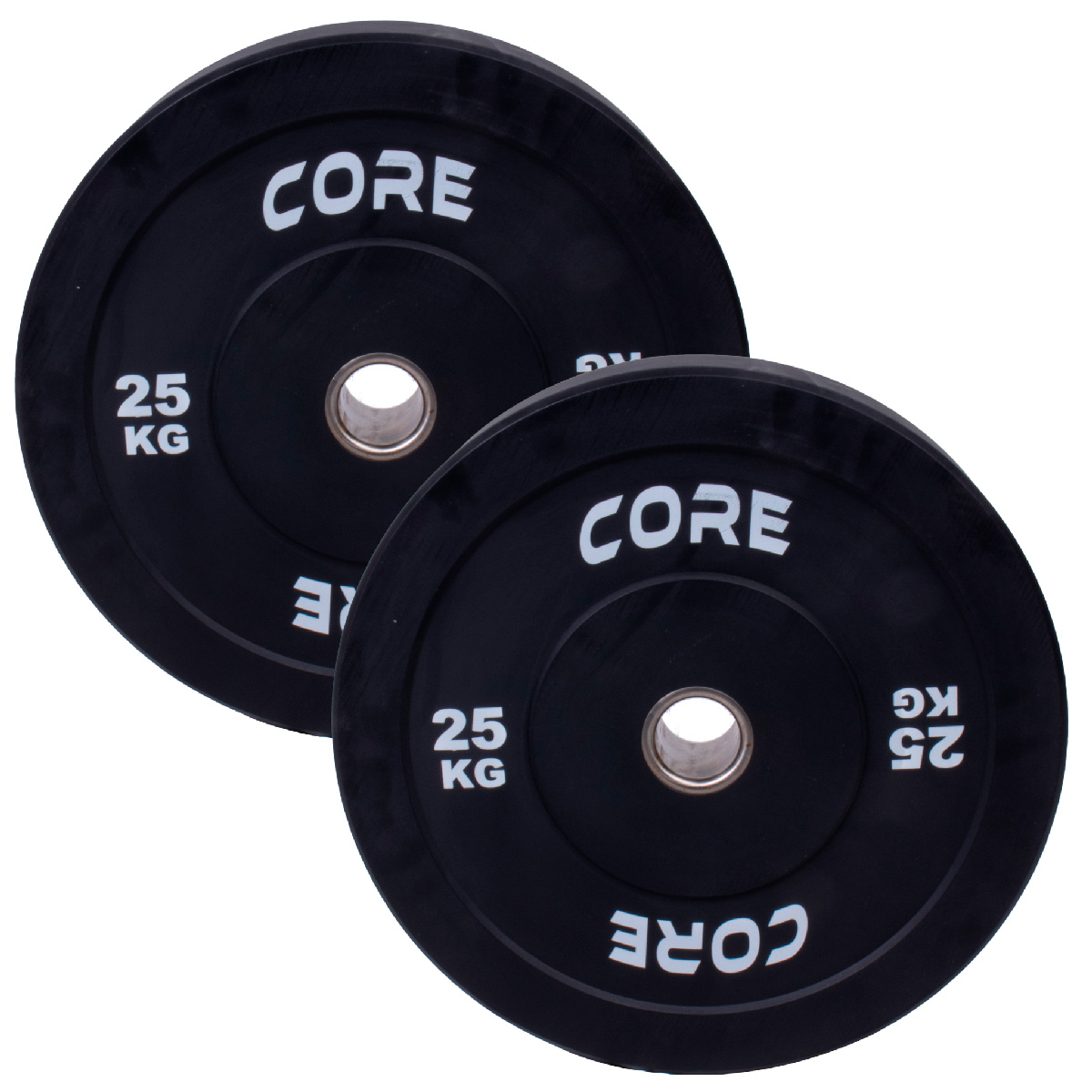 Core Vektskive Bumper (5-25kg), par