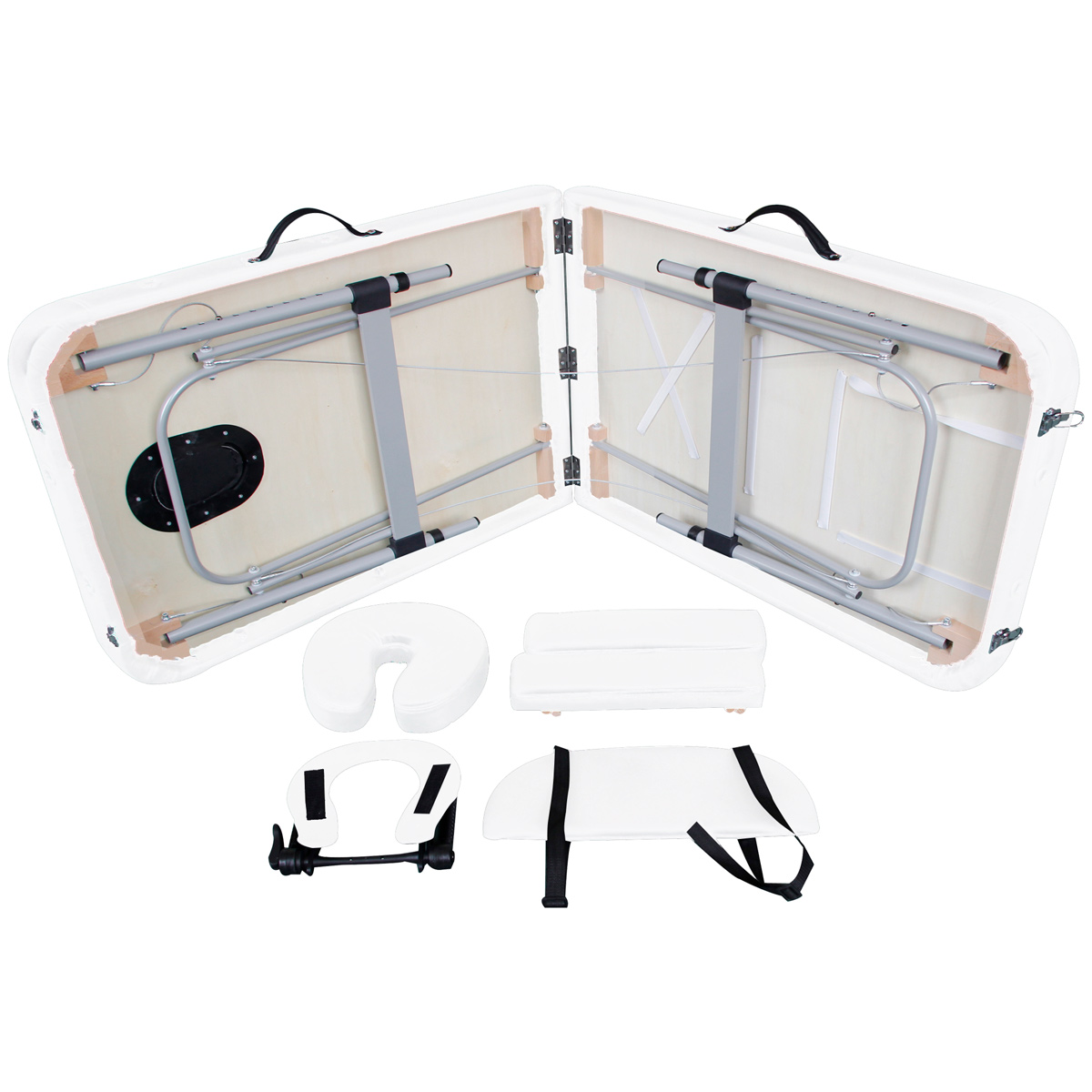 Nordcore Massasjebenk Core A200, hvit