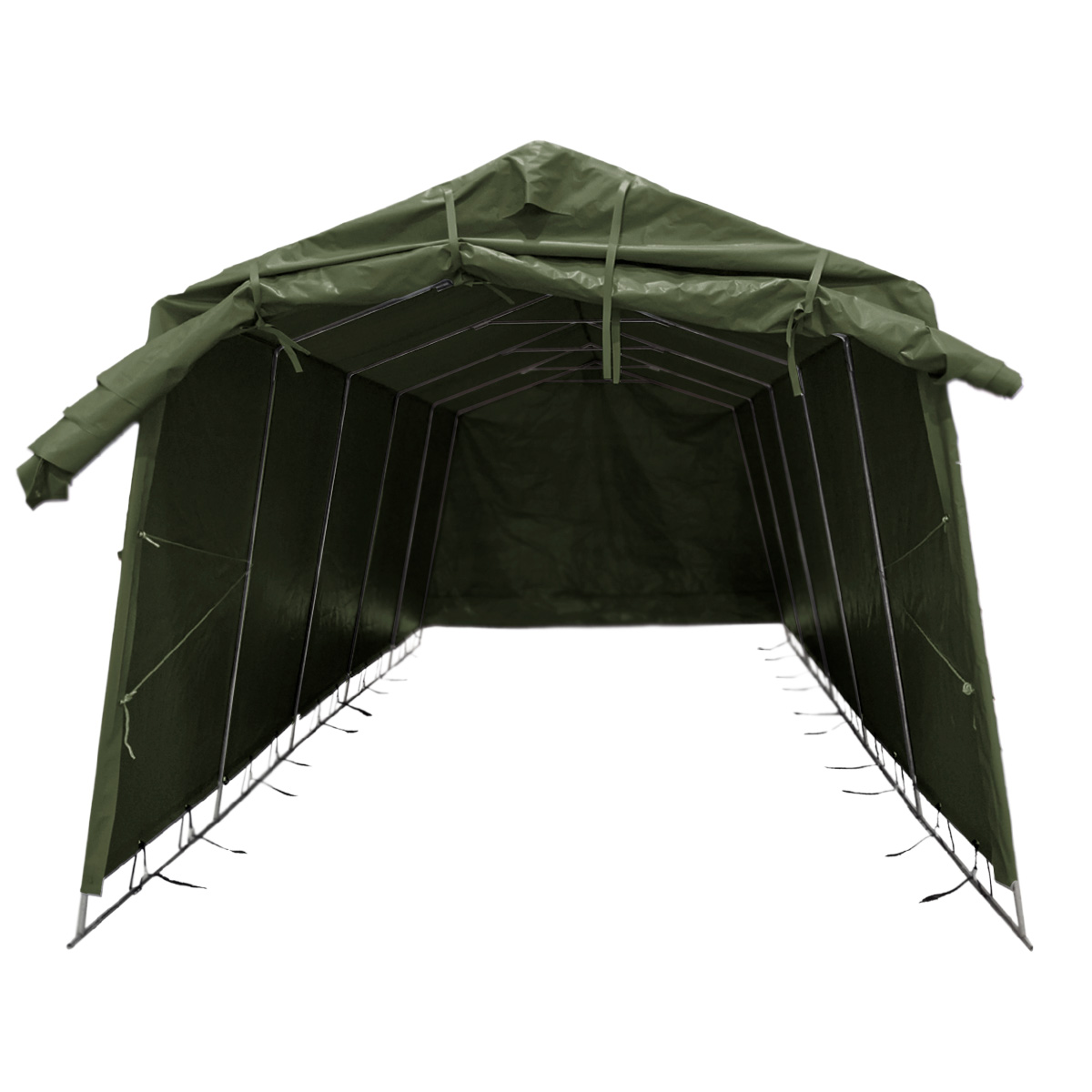 Fornorth Bærbar Garasje 2x3m, Army Grønn