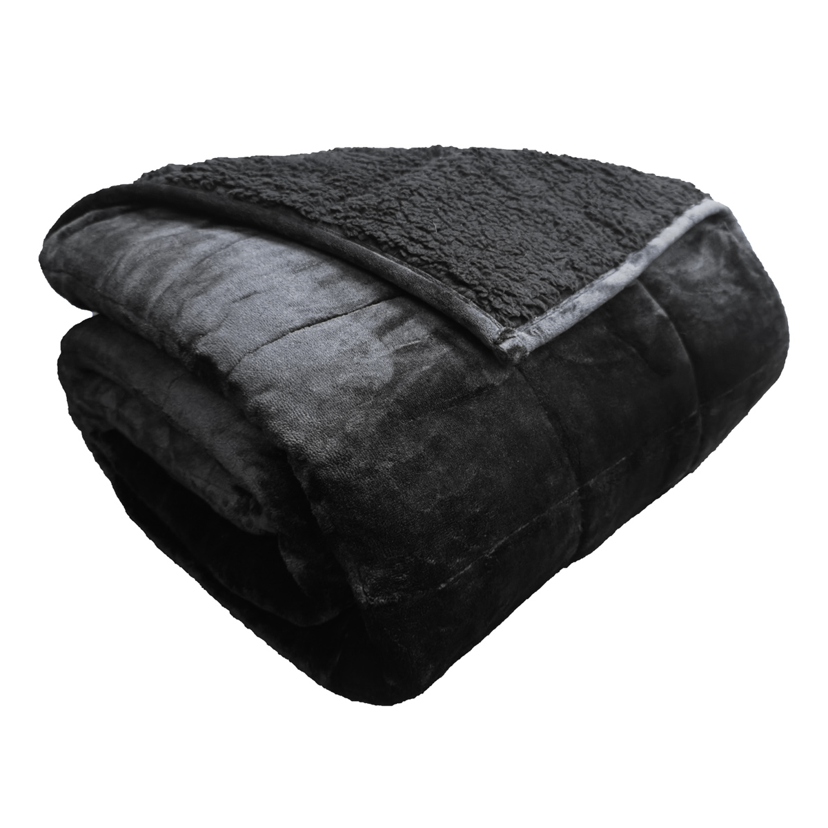Polar Night Vektdyne 135x200cm sherpa black