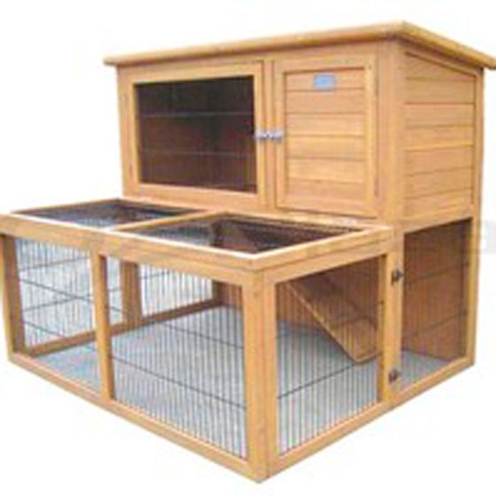 Trekker Kaninbur Daisy 97x91x87cm