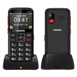 Uniwa Mobiltelefon for Eldre V1000