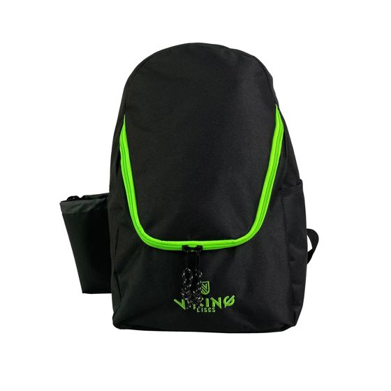 Viking Discs Disc Golf Ryggsekk Rucksack Light Svart/Lime
